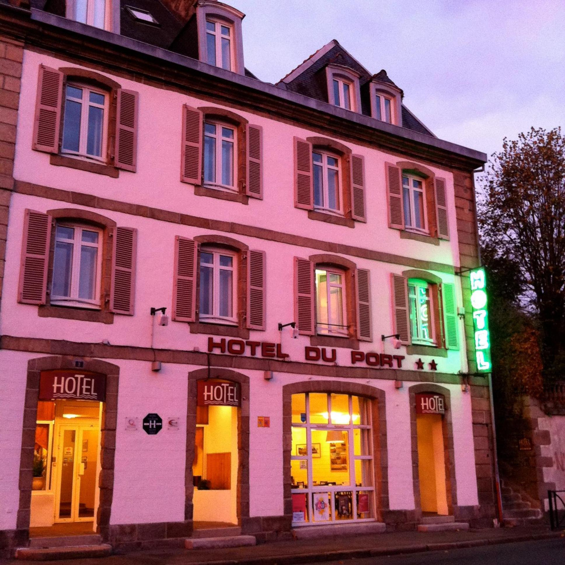 Hôtel Du Port Morlaix Exterior foto