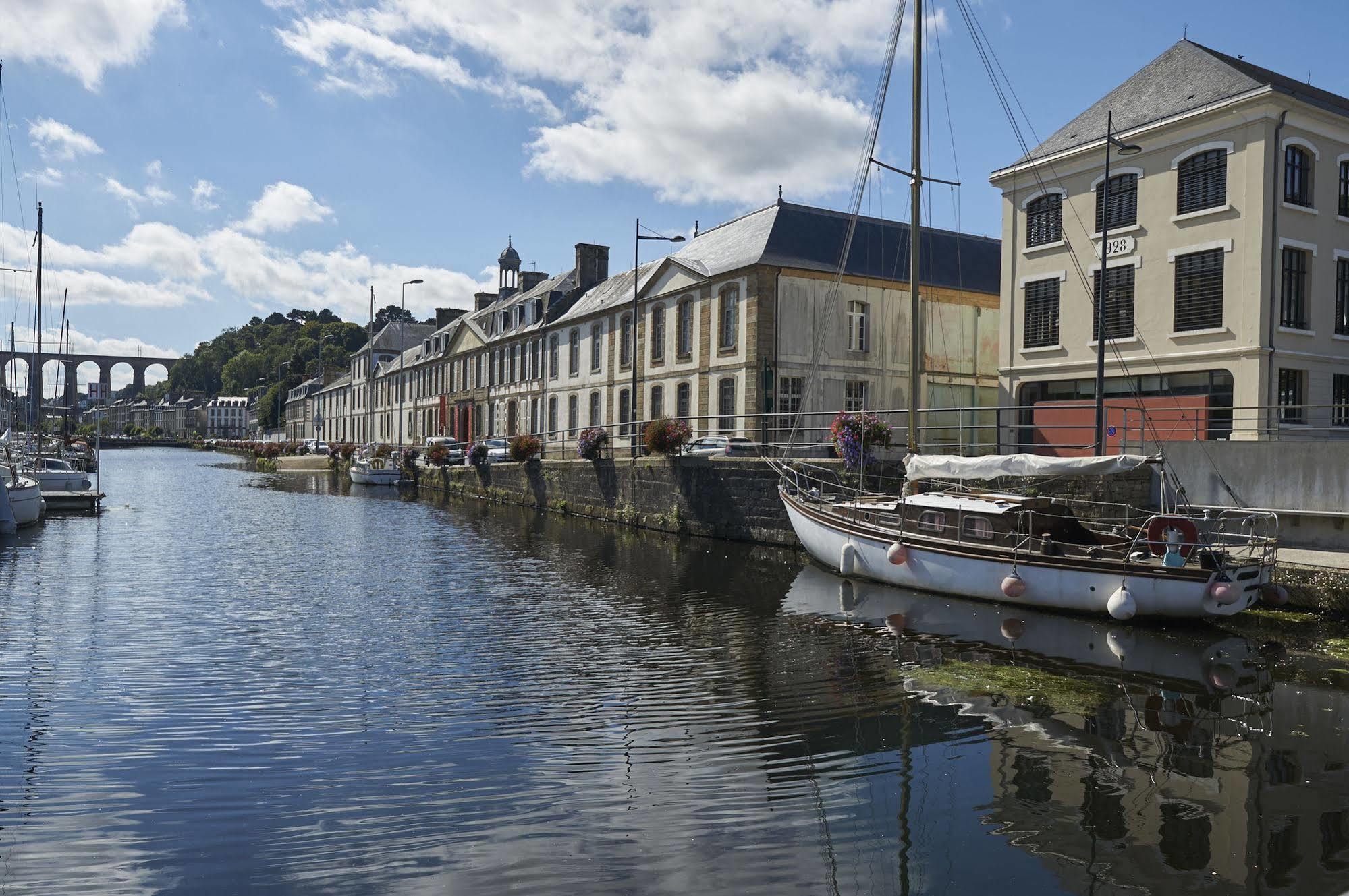 Hôtel Du Port Morlaix Exterior foto